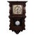 Vintage Oak Wall Clock with Carved Details, 1920s For Sale - Image 9 of 9