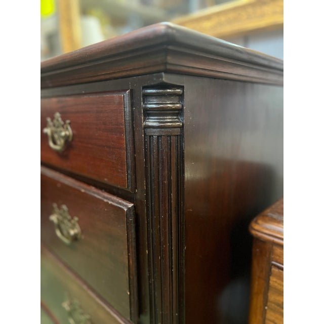 Brown 1940s Kling Furniture 3 Over 3 Dresser For Sale - Image 8 of 13