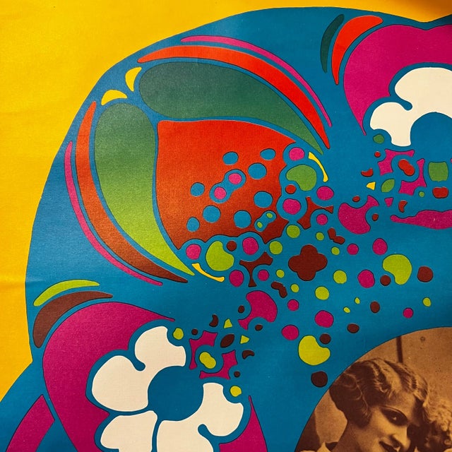 Peter Max “Flapper #5” Lithograph Poster Original For Sale In Cleveland - Image 6 of 12