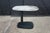 Metal Late 20th Century Lerin Ceramic Faux Marble Modern Contemporary End Table 26" For Sale - Image 7 of 15