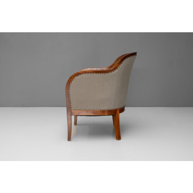 1930s Vintage Swedish Armchairs, 1930s, Set of 2 For Sale - Image 5 of 11