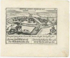 Daniel Meisner and Eberhart Kieser, City of Sloten, 1630, Paper