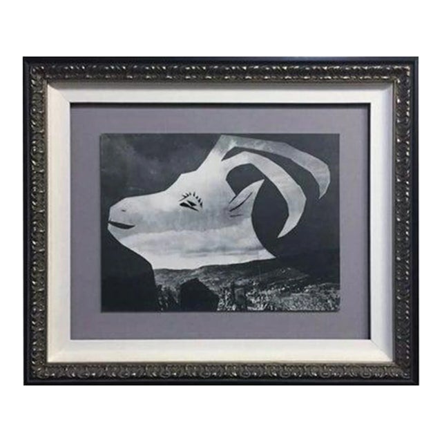 Pablo Picasso Lithograph Ltd. Ed. Pochoir - La Chevre For Sale