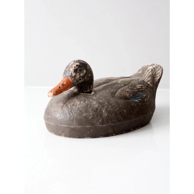 Plastic Vintage Carry-Lite Mallard Hen Decoy For Sale - Image 7 of 11