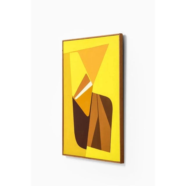 Oil painting by Ib Geertsen, 1959 Additional Information: Style: Mid century, Scandinavian Dimensions (W x H): 51.5 x 66.5...