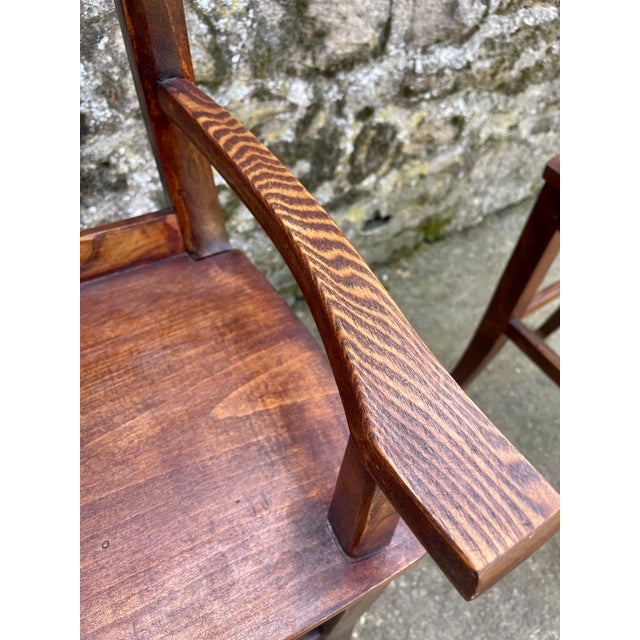 20th Century Childrens High Chairs, 1920s, Set of 2 For Sale - Image 6 of 9