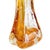 Vintage Amber Bullicante Murano Glass Vase attributed to Archimede Seguso, 1970s For Sale - Image 4 of 9