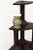 Large Folk Art Spool Corner Shelf From the 1930s For Sale - Image 6 of 8