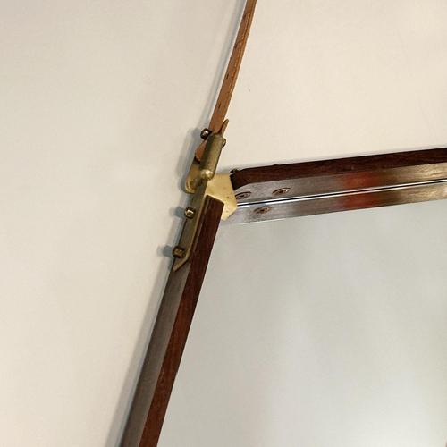 Hexagonal Mirror, Italy, 1960s For Sale - Image 6 of 11