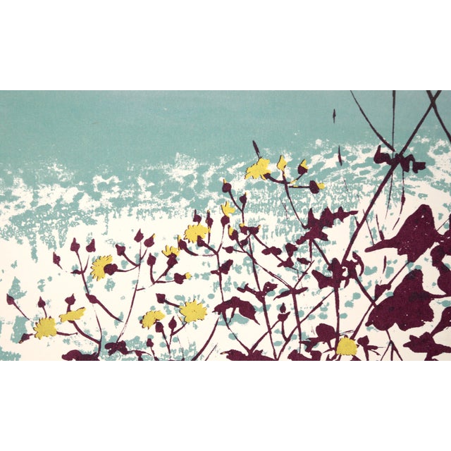 "Coast July No. 2" - Multi Layer Landscape Screenprint (9 of 23) by Dorr Bothwell For Sale - Image 4 of 9