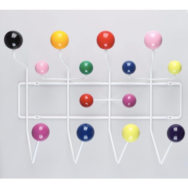 Hang It All Yellow Edition Wall Coat Rack by Charles Eames and Ray Eames for Vitra For Sale - Image 5 of 5