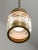 Vintage Italian Brass and Glass Lantern Pendant Lamp, 1960s For Sale - Image 12 of 18