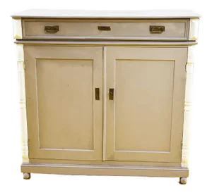 English Style Double Door Buffet, 1900s