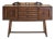 Italian Wood Sideboard with Keys, 1930s For Sale