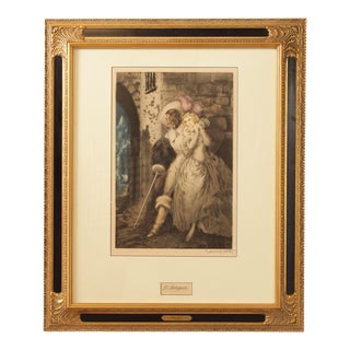 Louis Icart Art Deco Etching, 'D'Antagnan' For Sale