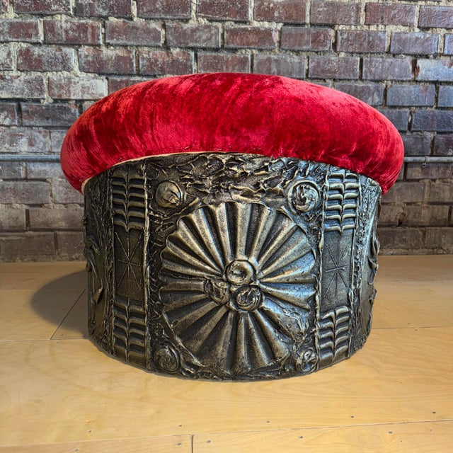 Plastic Adrian Pearsall “Goop” Brutalist Drum Chair For Sale - Image 7 of 12