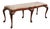 Brown 1970s Stylish Chippendale Revival Bench For Sale - Image 8 of 18