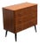 Scandinavian Mid Century Teak Three Drawer Chest of Drawers For Sale