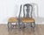 Gustavian (Swedish) Fine Pair of 19th Century Swedish Rococo Chairs in Black Paint For Sale - Image 3 of 9