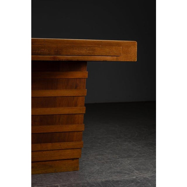 Architectural Dining Table by Plinio Marconi, 1950s For Sale - Image 11 of 13