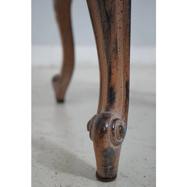 Set of 4 French Style Cane Back Dining Room Chairs For Sale - Image 11 of 12