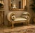 Louis XIV Gold Lacquered Wooden Bench, 1980s For Sale - Image 9 of 10