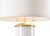 Brighten your home with this charming transitional table lamp. Savannah features a colorful glass cylinder with a dazzling...