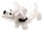 Vintage White Murano Glass Scottish Terrier Dog Figurine from Barovier & Toso, 1930s For Sale