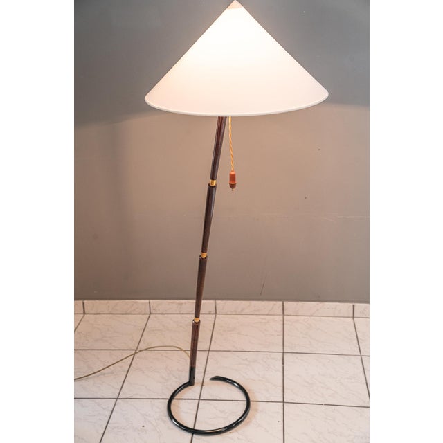 Floor Lamp from Rupert Nikoll, Vienna, 1950s For Sale - Image 9 of 18