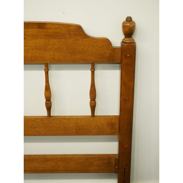 Ethan Allen Heirloom Nutmeg Maple Colonial Style Twin Size Headboard