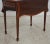 1990s Pair Banded Mahogany Dropleaf Pembroke Lamp Tables For Sale - Image 5 of 18