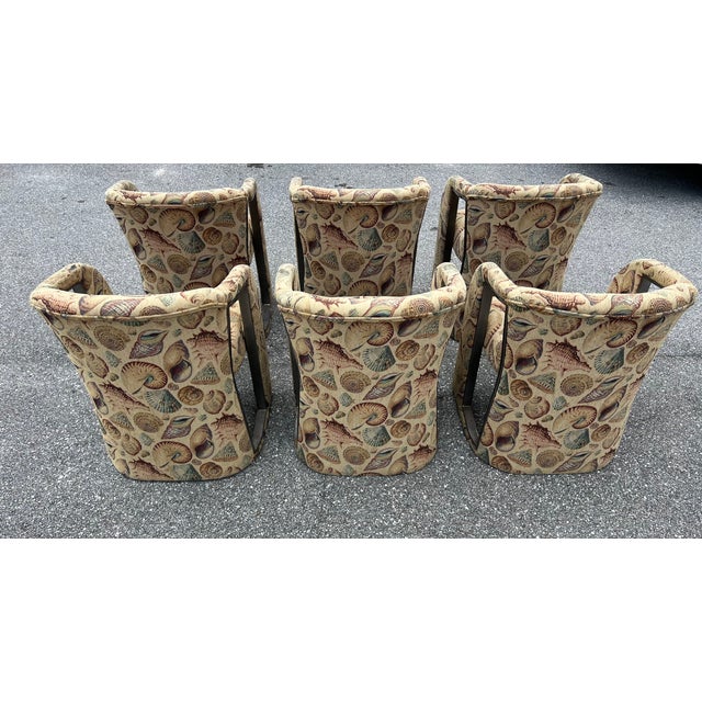 Sculptural Chairs in the Manor of Vladimir Kagan - Set of 6 For Sale - Image 9 of 12