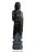 Chinese Black Gray Stone Carved Standing Monk Lohon Statue For Sale In San Francisco - Image 6 of 7