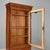 Louis Philippe Walnut Wardrobe with Glass Door For Sale - Image 3 of 11