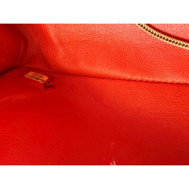 2008 Chanel 2.55 Reissue Patent Leather Elongated Quilted Baquette Clutch Shoulder Bag For Sale - Image 16 of 18