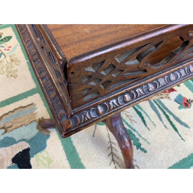 19th Century Georgian Style Kettle Stand Table For Sale - Image 9 of 9