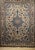 Vintage Tabriz Design Area Rug, Hand-Knotted Wool, Floral Pattern, Ivory & Blue, 6x8 For Sale - Image 13 of 18