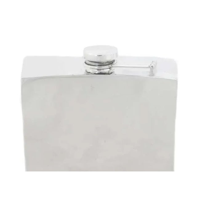 Mid-Century Modern Sterling Silver Mid-Century Flask For Sale - Image 3 of 7