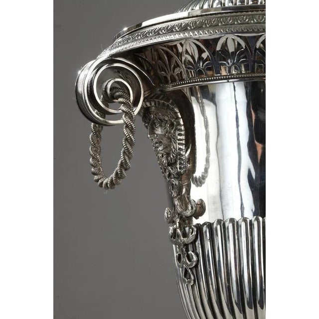 First Empire Egyptian Style Silver Candy Dish For Sale - Image 4 of 12