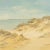 Oil on academy board view of Scottish seaside dunes and the water beyond. Born in Scotland in 1949, John Bathgate grew up...