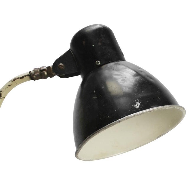 Mid-Century Modern Mid-Century Black and White Metal Scissor Sconce from SIS, Germany For Sale - Image 3 of 6