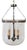 Early 20th Century Lantern in Iron and Blown Glass For Sale