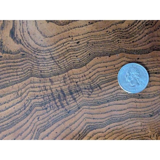 Lane Campaign Style Backgammon Game/Console Table Including Bakelite Gaming Pieces For Sale In Houston - Image 6 of 9