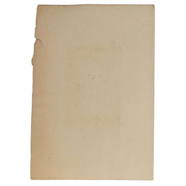 Historically significant original copper engraving from the late 16th century, depicting the allegory of Europe from the...