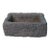 20" Inch Long Hand Chiseled Stone Trough 24-24 For Sale