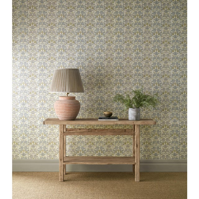 A unique design Oak & Blossom was initially intended for stained glass possibly by Duncan Dearle J.H. Dearles brother who...