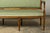 Wood 18th Century French Louis XVI Walnut Settee With Celadon Velvet For Sale - Image 7 of 18