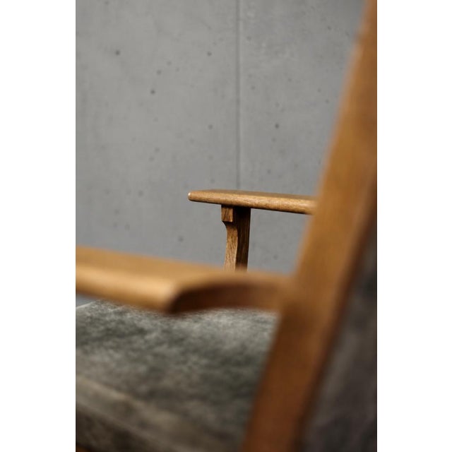1950s Mid-Century Modern Danish Model GE-181-A Armchair by Hans J. Wegner for Getama, 1950s For Sale - Image 5 of 18