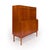 Danish Mid-Century Modern Teak Bar Hutch | Vintage Scandinavian Cocktail Cabinet For Sale - Image 4 of 7