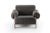 Contemporary 21st Century Paloma Armchair in Boucle / Umber For Sale - Image 3 of 5